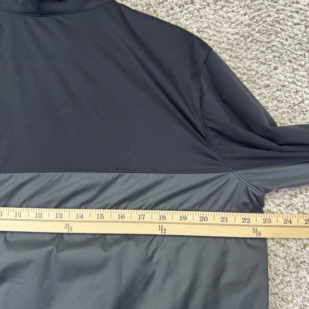 Nike Shield Victory Jacket Men's Size Medium Black Gray Quarter Zip BV0387-010